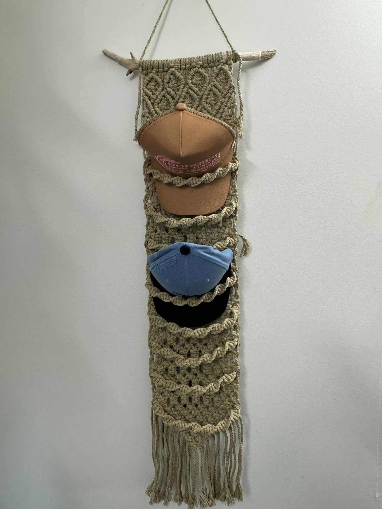 Macrame Cap Hangers