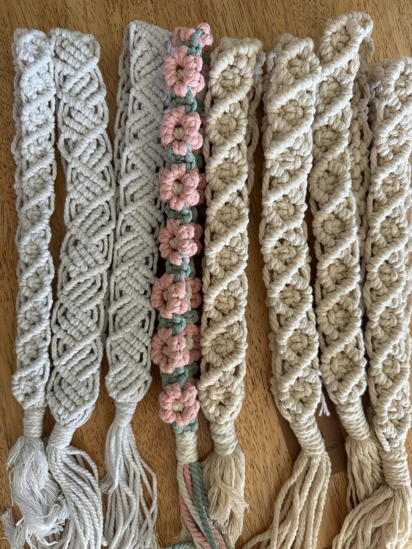 Macrame Hat Bands